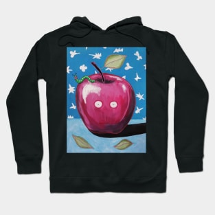 Red apple Hoodie